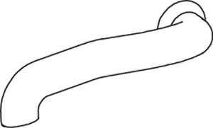 DINEX 64792 Exhaust Pipe